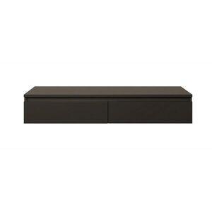 Selsey ZÁVESNÝ písací / toaletný stolík Bemmi, čierny, 120 cm vyobraziť