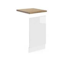 Vicco PREDNÝ PANEL R-Line Biely vysoký lesk 45 cm , AP Oak vyobraziť