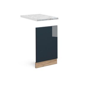 Vicco PREDNÝ PANEL Fame-Line Tmavo modrá vysoký lesk 45 cm , AP Marble vyobraziť