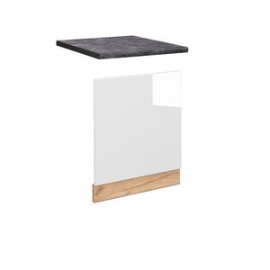 Vicco PREDNÝ PANEL Fame-Line Biely vysoký lesk 60 cm , AP Antracit vyobraziť