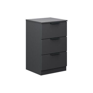 Vicco NOČNÝ STOLÍK Fino čierna 37.6 x 61.8 cm s 3 zásuvkami vyobraziť