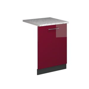 Vicco PREDNÝ PANEL UMÝVAČKY RIADU Fame-Line Bordeaux vysoký lesk 60 cm s pracovnou doskou vyobraziť