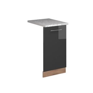 Vicco PREDNÝ PANEL UMÝVAČKY RIADU Fame-Line Antracit vysoký lesk 45 cm s pracovnou doskou vyobraziť