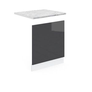 Vicco PREDNÝ PANEL R-Line Antracit vysoký lesk 60 cm , AP Marble vyobraziť