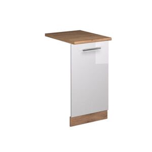 Vicco PREDNÝ PANEL UMÝVAČKY RIADU Fame-Line Biely vysoký lesk 45 cm , AP Oak vyobraziť