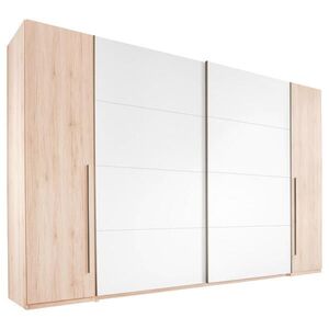 Ti'me ŠATNÍKOVÁ SKRIŇA, biela, farba buka, 315/225/61 cm vyobraziť
