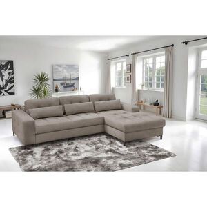 MID.YOU ROHOVÁ SEDAČKA, textil, svetlohnedá vyobraziť