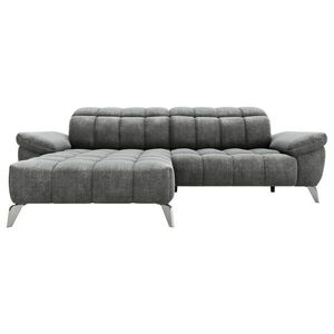 Xora ROHOVÁ SEDAČKA, kov, textil, tmavosivá vyobraziť