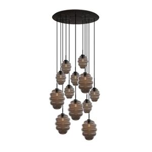 s.luce ECHOS galerijné svetlo 12 plameňov Ø 80cm vrchlík Ø 18/25cm vyobraziť