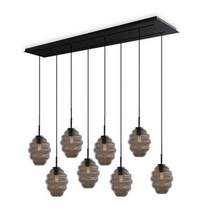 s.luce ECHOS jedálenská stolová lampa 8 svetiel 160cm 2 rady Ø 18cm vyobraziť