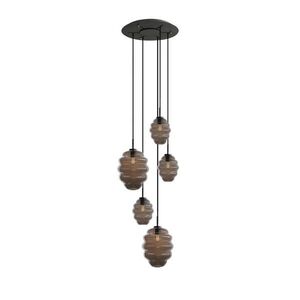 s.luce ECHOS galerijné svetlo 5 plameňov Ø 60cm baldachýn Ø 18/25cm vyobraziť