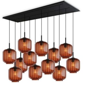 s.luce VELO jedálenská stolová lampa 12 svetiel 200cm 3-radová Ø 20cm vyobraziť