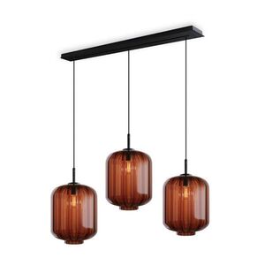 s.luce VELO jedálenská stolová lampa s 3 svetlami a baldachýnom 120cm Ø 25cm vyobraziť