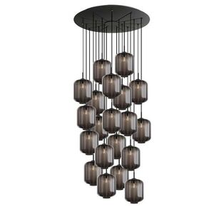 s.luce VELO 20-svetelná galériová lampa Ø 120cm Ø 25cm vyobraziť