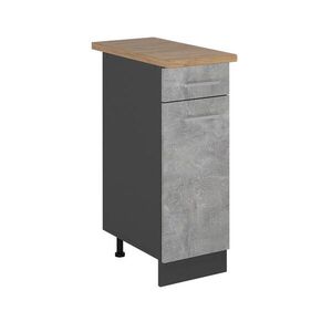 Vicco KUCHYNSKÁ SPODNÁ SKRINKA R-Line betón 30 cm , AP Oak vyobraziť