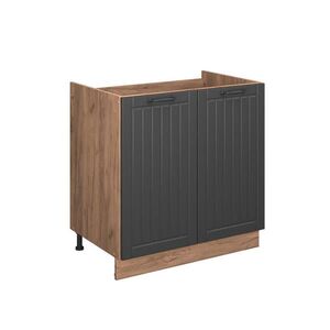 Vicco SPODNÁ SKRINKA POD DREZ Fame-Line Tmavo-sivá 80 cm , AP Marble vyobraziť