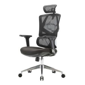 SIHOO KANCELÁRSKA STOLIČKA Čierna vyobraziť