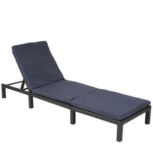 MCW POLY-RATTAN LEHÁTKO BASIC Antracitová, sivá vyobraziť