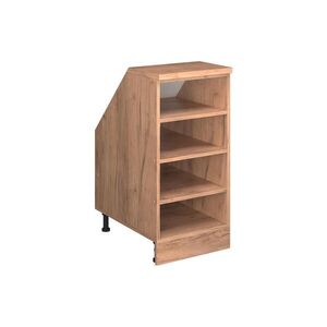 Vicco KUCHYNSKÁ SKRIŇA PRE ŠIKMÉ STRECHY R-Line Dub Goldkraft 40 cm s 4 priehradkami, korpus skrine hĺbka 60 cm vyobraziť