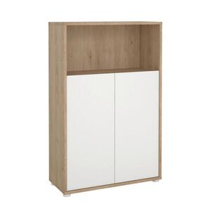 P & B VYSOKÁ KOMODA, biela, farba duba, 79, 6/34, 3/123, 6 cm vyobraziť