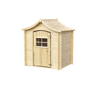 Timbela DETSKÝ DOMČEK z dreva - Š112xD146xV152 cm/1, 1m2 - M550-1 vyobraziť