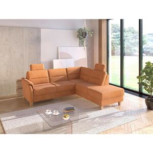 Sit & More ROHOVÁ SEDAČKA, textil, terakotová vyobraziť