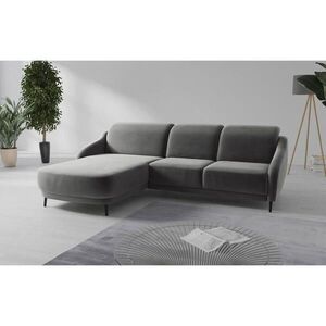 Sit & More ROHOVÁ SEDAČKA, textil, sivá vyobraziť