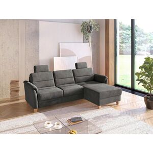 Sit & More ROHOVÁ SEDAČKA, textil, čierna vyobraziť