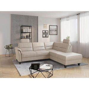 Sit & More ROHOVÁ SEDAČKA, textil, béžová vyobraziť