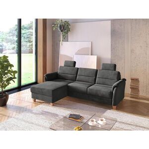 Sit & More ROHOVÁ SEDAČKA, textil, čierna vyobraziť