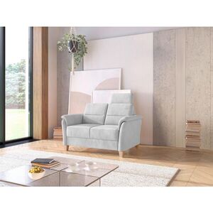 Sit & More DVOJMIESTNA POHOVKA, textil, strieborná vyobraziť