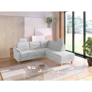 Sit & More ROHOVÁ SEDAČKA, textil, strieborná vyobraziť