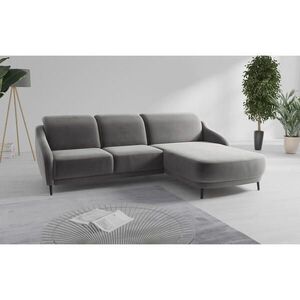 Sit & More ROHOVÁ SEDAČKA, textil, sivá vyobraziť