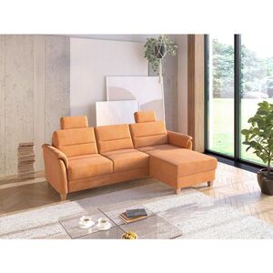 Sit & More ROHOVÁ SEDAČKA, textil, terakotová vyobraziť