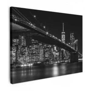 MuchoWow OBRAZ NA PLÁTNE New York - Brooklyn - most 80x60 cm vyobraziť