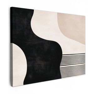 MuchoWow OBRAZ NA PLÁTNE Abstraktné - Japonské - Béžové - Moderné 40x30 cm vyobraziť