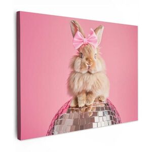 MuchoWow OBRAZ NA PLÁTNE Luk - Discoball - Králik 40x30 cm vyobraziť