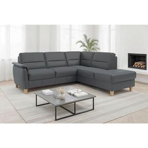 Sit & More ROHOVÁ SEDAČKA, textil, koža, čierna vyobraziť
