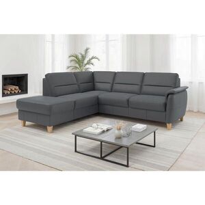 Sit & More ROHOVÁ SEDAČKA, textil, koža, čierna vyobraziť