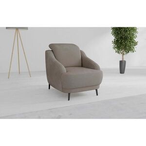 Sit & More KRESLO, textil, farba lieskového orecha vyobraziť
