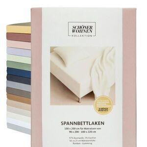 Schöner Wohnen NAPÍNACIE prestieradlo FLAT vyobraziť