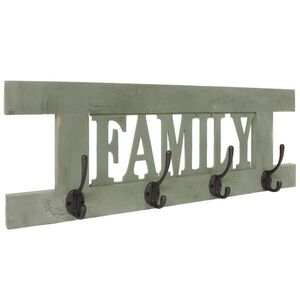 MCW NÁSTENNÁ SKRIŇA FAMILY SHABBY-LOOK Zelená vyobraziť