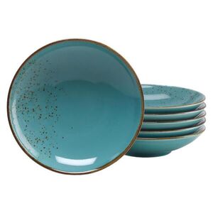 Creatable SADA HLBOKÝCH TANIEROV kamenina keramika 6-dielne 22 cm vyobraziť