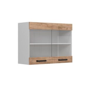 Vicco KUCHYNSKÁ SKLENENÁ SKRINKA R-Line Dub Goldkraft 80 cm vyobraziť