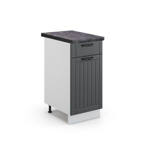 Vicco KUCHYNSKÁ SPODNÁ SKRINKA Fame-Line Antracitový vidiecky dom 40 cm , AP Antracit vyobraziť