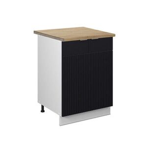 Vicco KUCHYNSKÁ SPODNÁ SKRINKA Fame-Line Čierny pruhovaný 60 cm , AP Oak vyobraziť