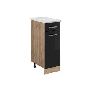 Vicco KUCHYNSKÁ SPODNÁ SKRINKA R-Line Čierny vysoký lesk 30 cm AP mramor vyobraziť