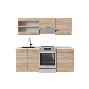 Vicco KUCHYNSKÝ KÚT R-Line Dub Sonoma/Goldkraft 200 cm , AP Marble vyobraziť