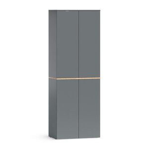 Vicco VYSOKÁ SKRINKA Viktor, antracitová/Dub Goldkraft, 68 x 188.6 cm so 6 uzavretými priehradkami vyobraziť