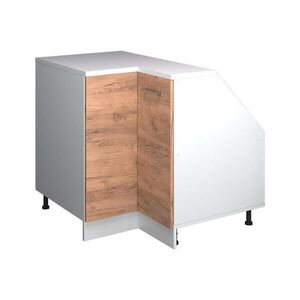 Vicco ROHOVÁ KUCHYNSKÁ SKRIŇA PRE ŠIKMÉ STRECHY R-Line Dub Goldkraft 75.6 cm s 1 dverami, korpus skrine hĺbka 60 cm vyobraziť